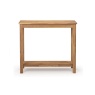 Julian Bowen Coxmoor Console Table 90cm - Oak