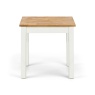 Julian Bowen Coxmoor Lamp Table - Ivory & Oak