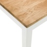 Julian Bowen Coxmoor Rectangular Dining Table - Ivory & Oak