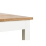 Julian Bowen Coxmoor Rectangular Dining Table - Ivory & Oak