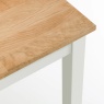 Julian Bowen Coxmoor Square Dining Table 75cm - Ivory & Oak