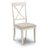 Julian Bowen Davenport Dining Chair - Ivory