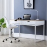 Julian Bowen Erika Office Chair - White/Chrome