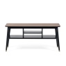 Julian Bowen Findlay Media Unit - Walnut & Black