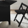 Julian Bowen Gatan Small Gateleg Table With 2 Chairs - Black