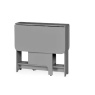 Julian Bowen Gatan Small Gateleg Table With 2 Chairs - Grey