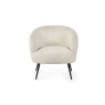 Julian Bowen Julian Bowen Gigi Boucle Accent Chair - Ivory