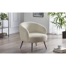Julian Bowen Julian Bowen Gigi Boucle Accent Chair - Ivory