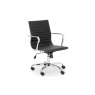 Julian Bowen Gio Office Chair - Black & Chrome