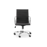 Julian Bowen Gio Office Chair - Black & Chrome