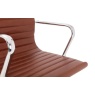 Julian Bowen Gio Office Chair - Brown & Chrome