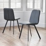 Julian Bowen Goya Chair - Antique Black
