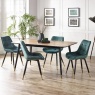 Julian Bowen Hadid Dining Chair - Green
