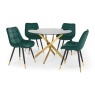 Julian Bowen Hadid Dining Chair - Green