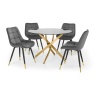 Julian Bowen Hadid Dining Chair - Grey