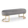 Julian Bowen Harrogate Bench - Grey