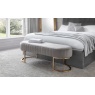Julian Bowen Harrogate Bench - Grey