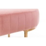 Julian Bowen Harrogate Bench - Pink