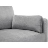 Julian Bowen Hayward 3 Seater - Grey Chenille Fabric