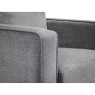 Julian Bowen Hayward Chair - Grey Chenille Fabric