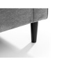 Julian Bowen Hayward Chair - Grey Chenille Fabric