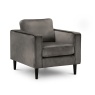 Julian Bowen Hayward Velvet Armchair