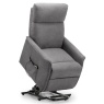 Julian Bowen Helena Rise & Recline Chair - Charcoal Fabric