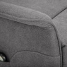 Julian Bowen Helena Rise & Recline Chair - Charcoal Fabric
