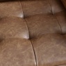 Julian Bowen Henley 2 Seater Sofa - Brown Faux Leather