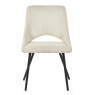 Julian Bowen Iris Boucle Dining Chair - Ivory