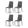 Julian Bowen Jazz Fabric Chair - Slate Grey