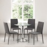 Julian Bowen Jazz Fabric Chair - Slate Grey