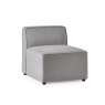 Julian Bowen Lago Combination Sofa Single Seat Section - Grey