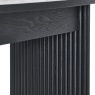 Julian Bowen Julian Bowen Louis Fluted Compact Coffee Table - Black