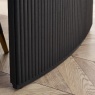 Julian Bowen Louis Fluted Extending Dining Table - Black