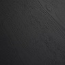 Julian Bowen Louis Fluted Extending Dining Table - Black