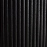 Julian Bowen Louis Fluted Round Dining Table - Black