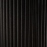 Julian Bowen Louis Fluted Side Table With Door - Black
