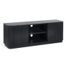 Julian Bowen Louis Fluted TV Unit - Black
