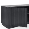 Julian Bowen Louis Fluted TV Unit - Black
