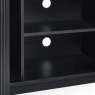 Julian Bowen Louis Fluted TV Unit - Black