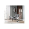 Julian Bowen Lucerne Velvet Chair - Grey