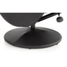 Julian Bowen Julian Bowen Lugano Recliner & Stool With Covered Base - Black