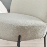 Julian Bowen Lulu Boucle Accent Chair - Ivory