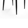 Julian Bowen Luxe Faux Leather Dining Chair - Black