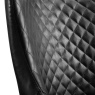 Julian Bowen Luxe Faux Leather Dining Chair - Black