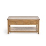 Julian Bowen Julian Bowen Mallory Coffee Table With 2 Drawers - Brown