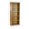 Julian Bowen Mallory Tall Bookcase