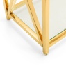 Julian Bowen Miami Console Table - Gold