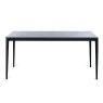 Julian Bowen Miami Rectangular Stone Top Dining Table - Slate Grey